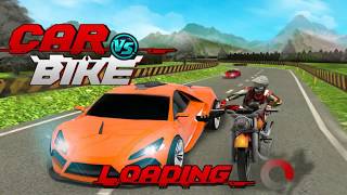 Car Vs Bike Race 3D: City Highway Road Racing - Gameplay Android game - 2018 New Games screenshot 3