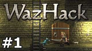WazHack Co-op Gameplay #1 - A Burrburrian