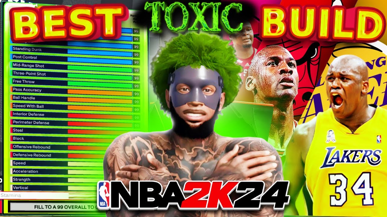 LE BUILD LE PLUS TOXIQUE DE NBA2k24 