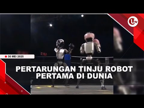 CHINA CETAK SEJARAH, GELAR TINJU ROBOT HUMANOID PERTAMA DI DUNIA | U-NEWS