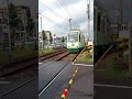 【鹿児島市電9512号】【笹貫4号踏切】を通過します。#shorts #鹿児島市電 #tram