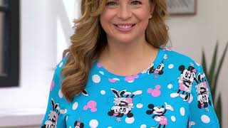 Disney and Friends Summer Fun Bermuda Short Pajama Set on QVC