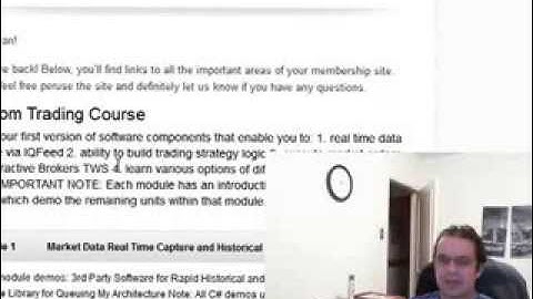 Intro to my Custom Trading Platform course with source code with HFT potential and quant model