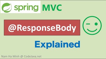 Spring MVC @ResponseBody Annotation Explained