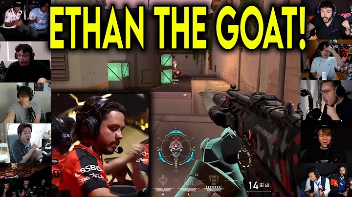 Valorant Streamers Reacts To NRG Ethan CRAZY 4k Against FNC In VCT Champions 2025