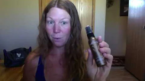 How to use the spray self tanner with Alecia Soren...