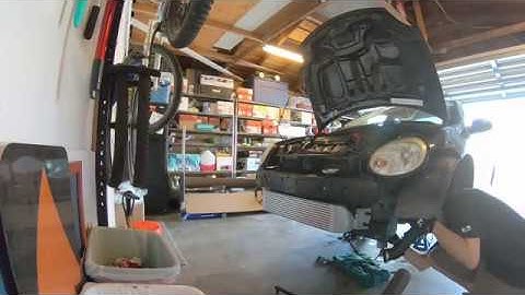 Danny Vance SRT 4 Mods 9 Mishimoto Intercooler Install