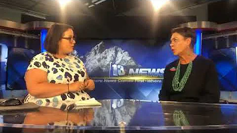 Harriet LIVE on KCWY News 13