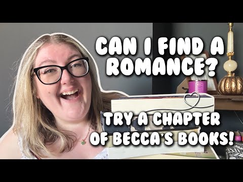 💖 SEARCHING FOR A ROMANCE BOOK I MIGHT ACTUALLY LIKE | FT. BECCA'S BOOKS!! | Literary Diversions