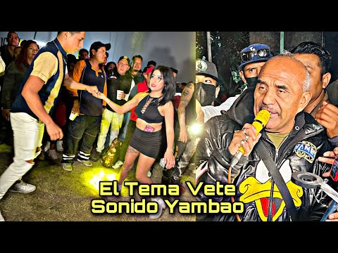 SONIDO YAMBAO ESTRENA EL TEMA  DE  VETE EN SAN LUIS TEHUILOYOCAN