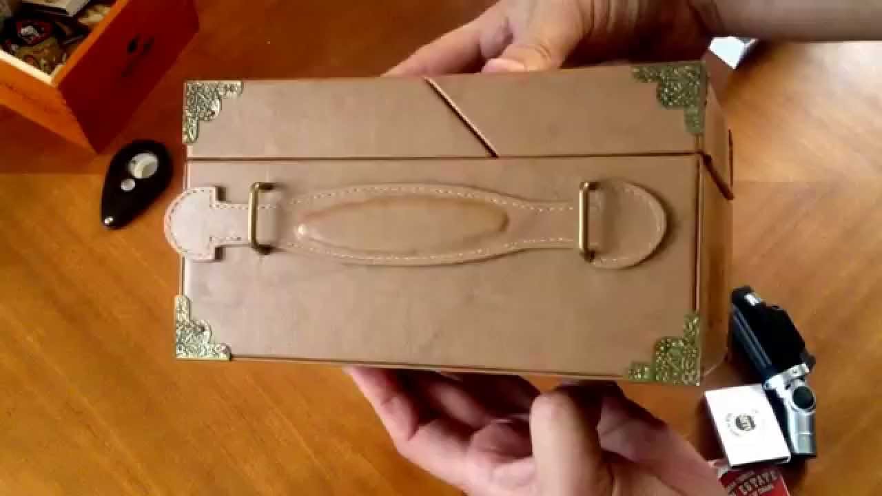 Foundry Travel Humidor from General Cigars Unboxing and Review