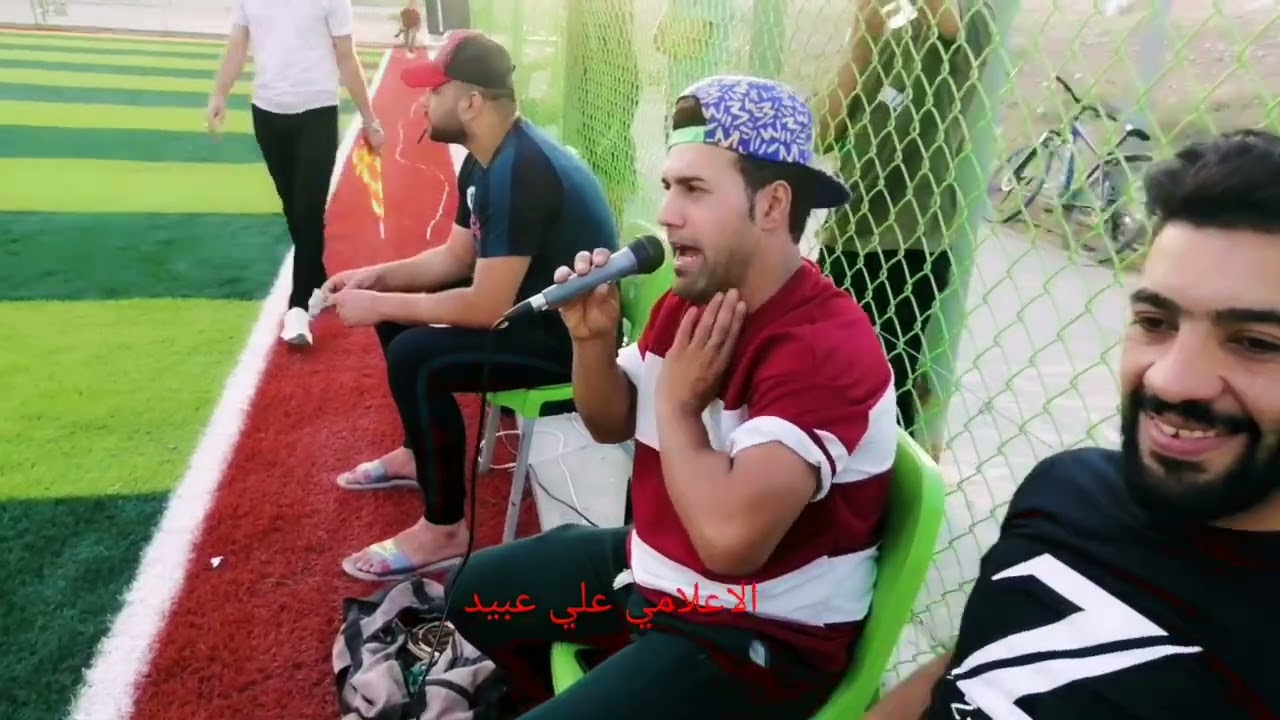 ملعب تساعي الجغيفي في الفلوجة بين فريق الفرسان طارمية 2-1 اصدقاء منير الف مبروك للفائز