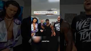 R-Truth dropped some poetry on Kit Wilson 😭 #WWESmackDown #WWEonNetflix