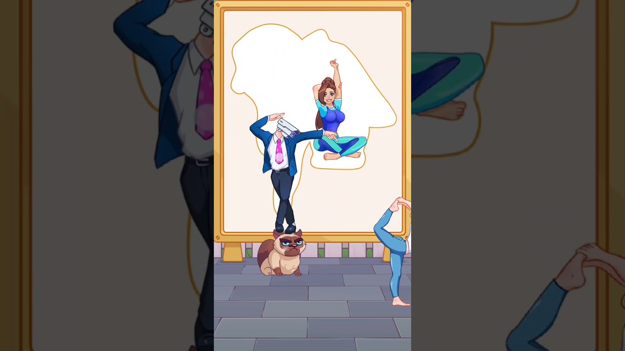 Pose To Hide Tricky Puzzle Hilarious Fails Puzzlegame Gaming Mobilegame Shorts Funny