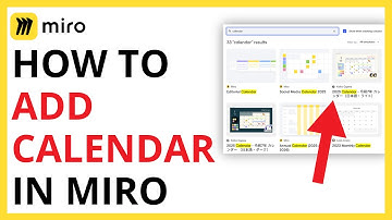 How to Add Calendar in Miro [QUICK GUIDE]