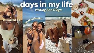 spend the weekend w/ me & my bestie!! (visiting san diego, beach day + bday celebrations!)