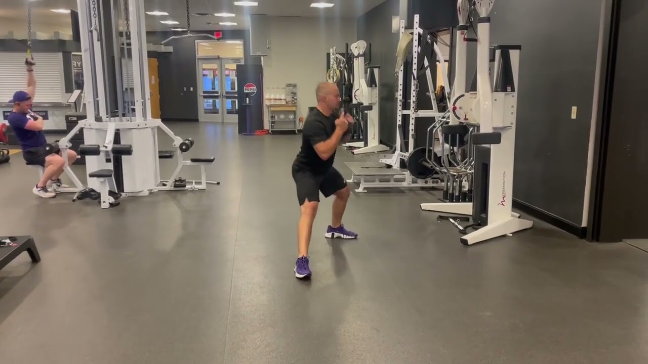 Goblet Drop Step Lunge