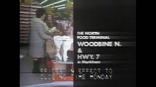 Knob Hill Farms Toronto 1978 classic TV ad