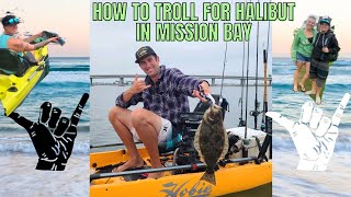 Trolling For Halibut in Mission Bay/ Showing You How I do it