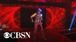 Muslim wrestler uses platform to defy stereotypes and serve as a role model