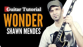 Wonder Shawn Mendes Guitar Chords | Easy 4 Guitar Chords Song