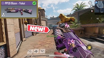 *NEW* PP19 Bizon - Yokai GAMEPLAY in COD Mobile | Epic PP19 Bizon - Yokai | Wisdom Frost
