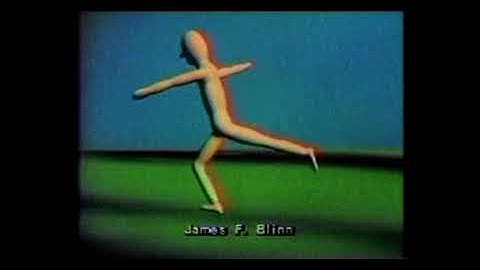 Blobby Man (1979) - Advanced body movement computer animation