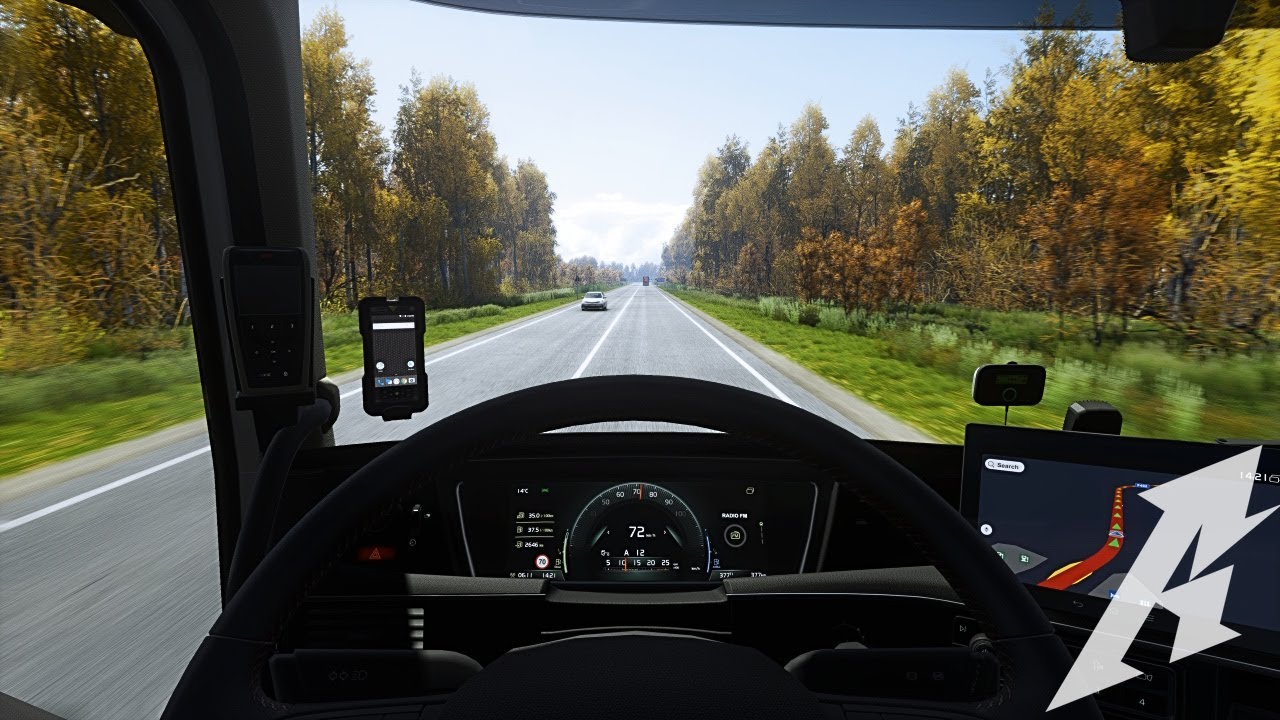 ETS2 | Realistic Drive |🍂 Project Next-Gen Autumn Beta 🍂 | Project Ultimate Reshade | 4K POV | 