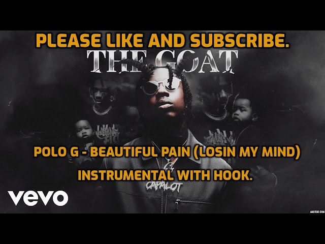 Polo G - Beautiful Pain (Losin My Mind) (Instrumental With Hook) First On YouTube! 2020 class=