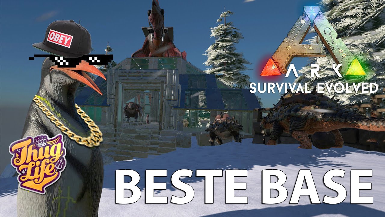 » DIE BESTE BASE « - THUG LIFE beste Base in der Geschichte von ARK Survival Evolved [4K]