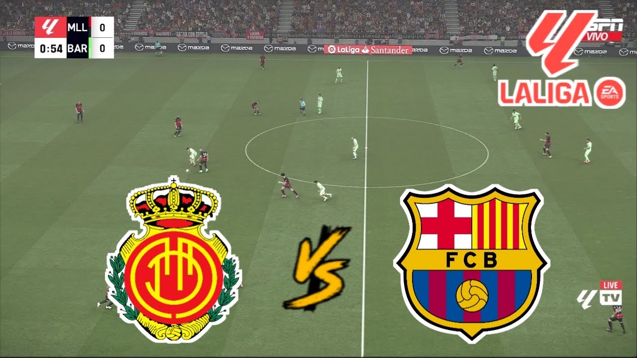 RCD MALLORCA vs BARCELONA | LALIGA EA SPORTS 2025/2026 | FOOTBALL LIFE ...