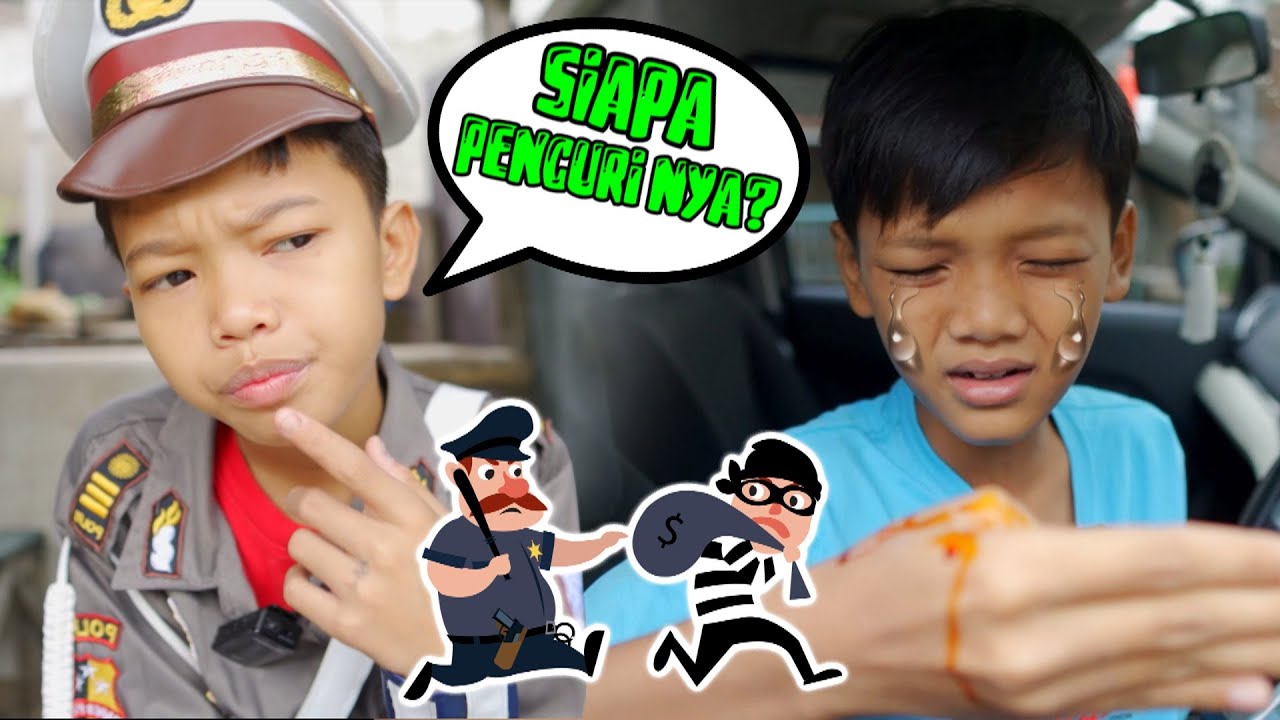 DRAMA | AWAS ADA PENCURI MOTOR,UNTUNG ADA PAK POLISI | Princess Rara