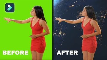 How to use Green Screen in Filmora