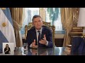 Cadena Nacional del Sr. Presidente Mauricio Macri
