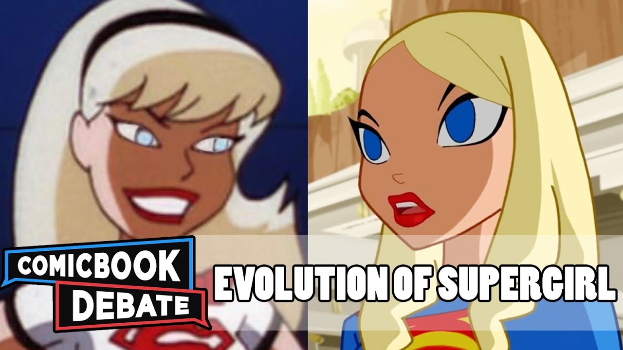 Evolution of Supergirl in Cartoons in 9 Minutes (2017) - YouTube
