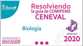Resolución Guía CENEVAL 2020 (Biología)
