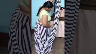 How To D Different Styles Saree For Beginners Saree D For Fat Aunty