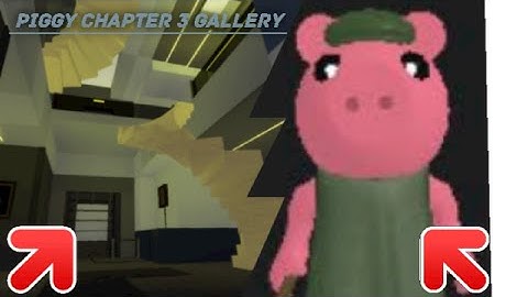 Piggy book 1 chapter 3 Gallery Escape + ENDING CUTSCENE