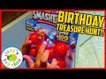 BIRTHDAY TREASURE HUNT FOR YAYA! Pretend Play with Awesome Toys for Kids with Izzy's Toy Time