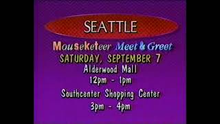 Mmc - Mouseketeer Meet And Greet Tour Promo Commercial 1991