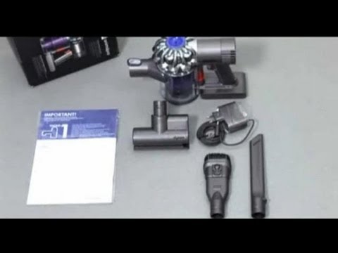 Dyson DC58, DC61, V6 Trigger and V6 Mattress - Getting started (Official Dyson video)