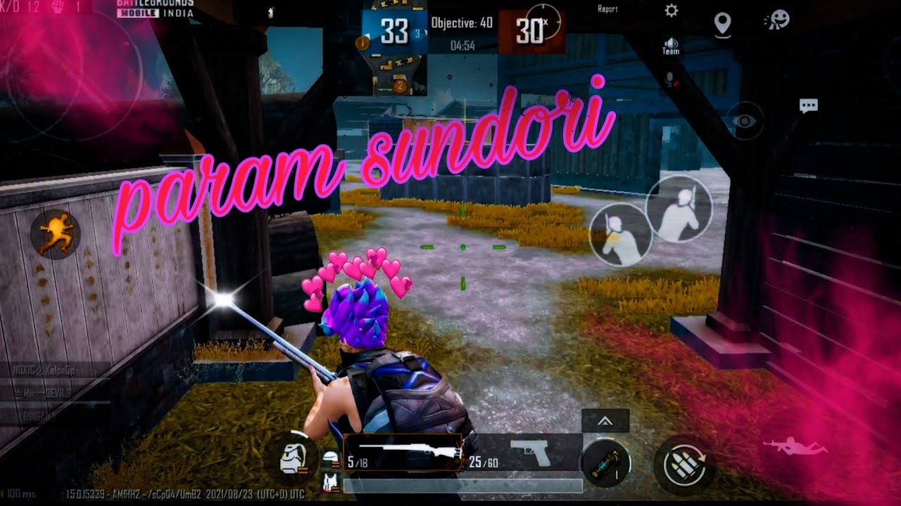 PARAM SUNDORI//BGMI MONTAGE//BEAT SYNC \\