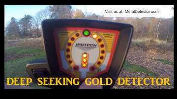 Makro JeoTech Deep Seeking Metal Detector Review (English)