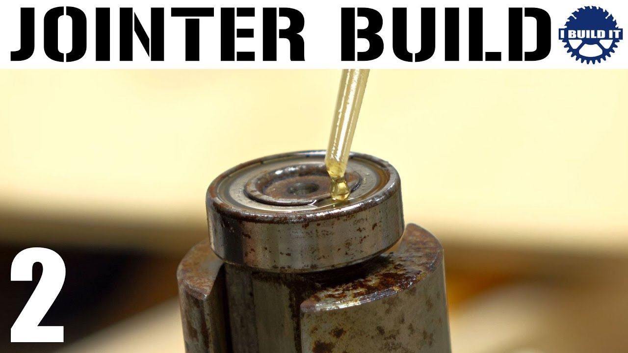 I'm Building A Jointer! - Key, Drive Pulley And Bearings working not working