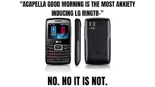 LG Tune (LG X335 Ringtone)