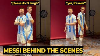Messi Funny Reaction Behind-The-Scenes Copa America Photoshoot With Di Maria Football News Today