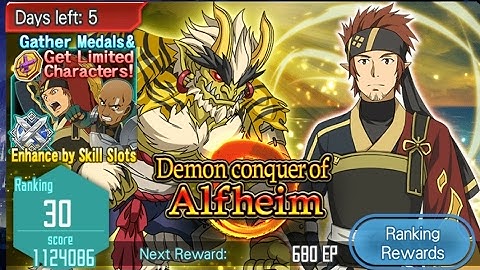 Klein!! Demon Conquer Of Alfheim! Sword Art Online Memory Defrag #23