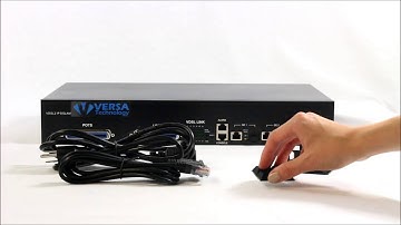 Versa Technology VX-M2024S 24-Port VDSL2 IP DSLAM Video