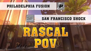 RASCAL GENJI POV ● Philadelphia Fusion Vs San Francisco Shock ● Countdown Cup ● OWL POV