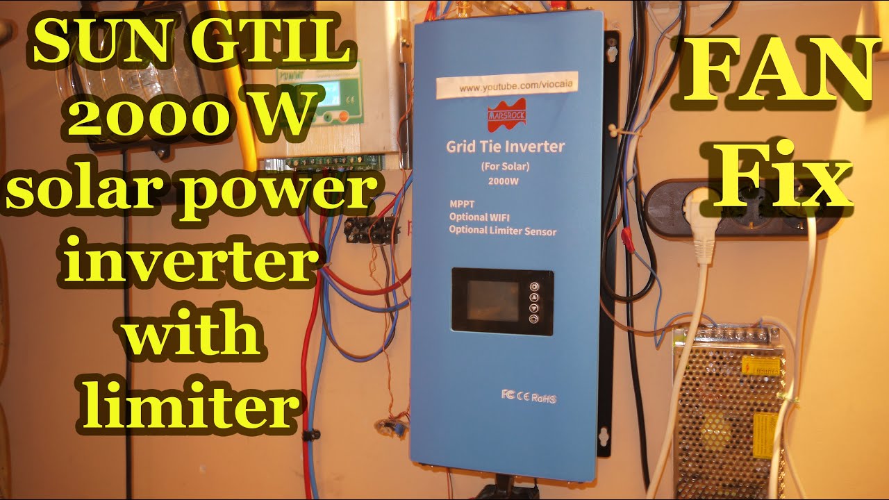 2000w Grid Tie Inverter Limiter  Grid Tie Inverter Power Limiter